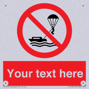 Custom No parasailing